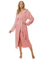 Dlhý dámsky župan L&L 2102 S-2XL Dlhý dámsky župan L&L 2102 S-2XL