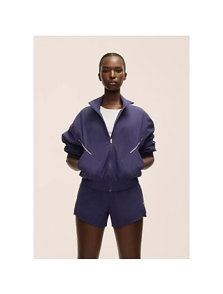 Športová bunda Casall Luna Textured Jacket, fialová Športová bunda Casall Luna Textured Jacket, fialová