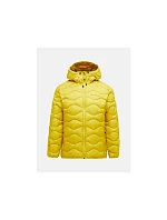 Pánska péřová bunda PEAK PERFORMANCE M Helium Down Hood Jacket, žltá Pánska péřová bunda PEAK PERFORMANCE M Helium Down Hood Jacket, žltá