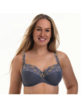 Podprsenka s kosticami Colette Full Cup 5249 sky grey - RosaFaia