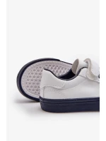 Detské tenisky Tenisky so špendlíkom, biele a námornícke Pennyn Detské tenisky Tenisky so špendlíkom, biele a námornícke Pennyn