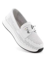 Dámske poltopánky W 54C1752 HBH71A White - Artiker