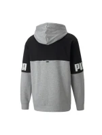 Pánska mikina s kapucňou 849842 04 Grey and black - Puma