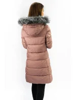 Dámska zimná prešívaná bunda Old Pink (7701)