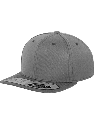 Flexfit 110 6-panelová čiapka „Fitted Snapback“ 55.0110 sivá Flexfit 110 6-panelová čiapka „Fitted Snapback“ 55.0110 sivá