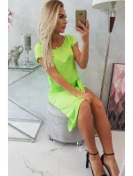 Zelené asymetrické šaty Zelené asymetrické šaty