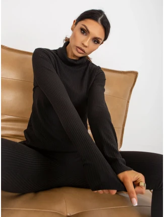 Dámska blúzka LK BZ 509192.55P čierna - FPrice