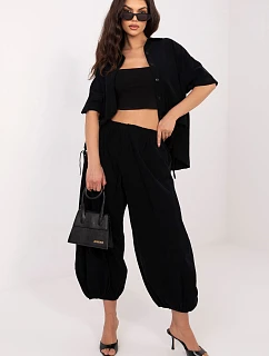 Šnúrové nohavice model 226229 Taliansko Moda