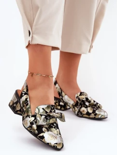 Lodičky na podpätku model 212998 Krok v štýle