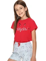 Dievčenské pyžamo 2711 Sonia red - TARO