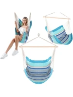 BRAZÍLSKA ZÁVESNÁ SEDAČKA HAMAK 100x100 cm 1052175