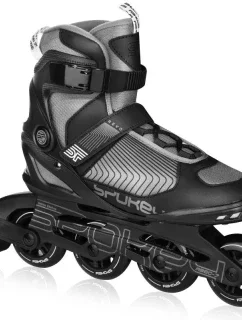 Kolieskové korčule Spokey Revo BK/GR SPK-929432 r.38