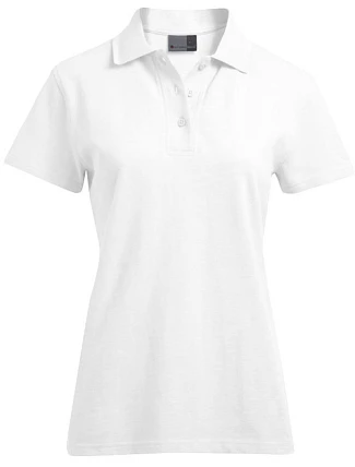 Promodoro 4005 Dámske piqué polo „Superior“ 40.4005 biele
