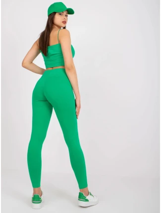 Dámske legíny LA LG T 13.66 zelená M