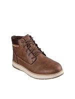 Buty męskie Skechers Garlan Deno brązowe 205235 BRN Buty męskie Skechers Garlan Deno brązowe 205235 BRN