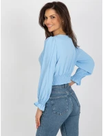 Blúzka DHJ BZ 13866.92P svetlo modrá
