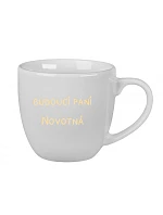 Personalizovaný keramický hrnček 400 ml – budúca pani