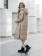 Dámska prechodná bunda ORVITA TY5026 béžová - FashionStreet