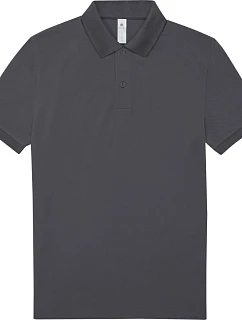 B&C My Polo 180 Piqué polo 01.U424 tmavošedá