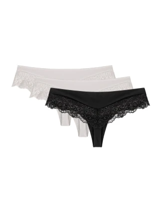 Wol-Bar Sirtaka 3-pack farba: biela-biela-čierna Wol-Bar Sirtaka 3-pack farba: biela-biela-čierna