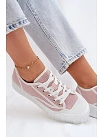 Dámske tenisky na platforme Big Star TT274270 Pink Dámske tenisky na platforme Big Star TT274270 Pink