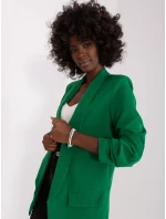 DHJ MA 7684 bunda.15P tmavo zelená