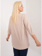 Blúzka RV BZ 9449.76 béžová