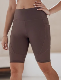 Dámske cyklistické šortky BIKELINE brown FashionStreet SY0419