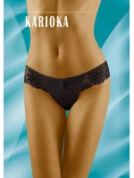 Dámske nohavičky / brazílky Karioka čierna - Wolbar