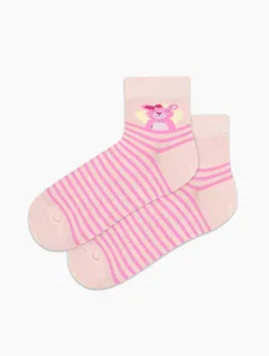 Gatta 224.59N Cottoline Jarné dievčenské vzorované ponožky 21-26