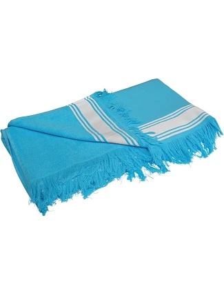 Kariban K 128 Plážový uterák Fouta 20.K128 tyrkysový/biely Kariban K 128 Plážový uterák Fouta 20.K128 tyrkysový/biely