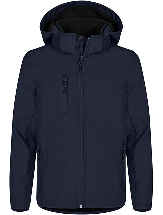 Clique Classic Softshell Jkt Jr Detská 3-vrstvová softshellová bunda s kapucňou 67.0909 tmavomodrá Clique Classic Softshell Jkt Jr Detská 3-vrstvová softshellová bunda s kapucňou 67.0909 tmavomodrá
