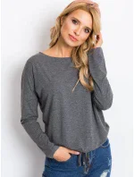 Blúzka RV BZ 5122.04P tmavo šedá