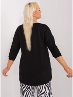 Blúzka RV BZ 9449.76 čierna farba