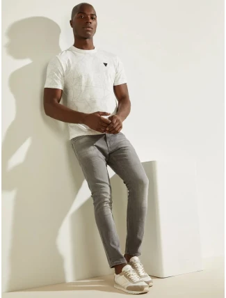 Pánske tričko U1BA11J1311 - P00M - Slonová kosť - Guess Pánske tričko U1BA11J1311 - P00M - Slonová kosť - Guess