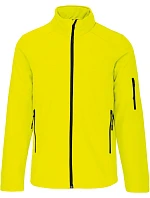 Kariban K 401 Pánska 3-vrstvová softshellová bunda 20.K401 fluorescenčná žltá Kariban K 401 Pánska 3-vrstvová softshellová bunda 20.K401 fluorescenčná žltá