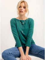 Blúzka RV BZ 4691.09P tmavozelená