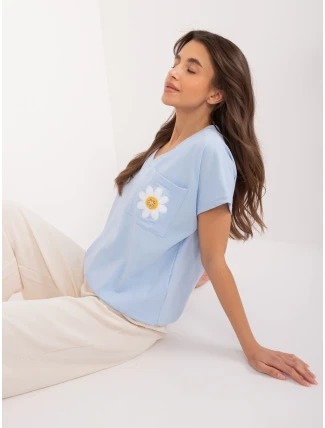 Blúzka RV BZ 9626.28 svetlomodrá