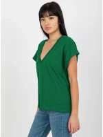 Dámske tričko TW TS 2005.43 tmavo zelená - FPrice Dámske tričko TW TS 2005.43 tmavo zelená - FPrice
