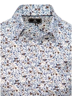 Pánska biela košeľa FashionStreet DX2385