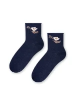 Vzorované netlačiace ponožky Steven art.099 35-40 Vzorované netlačiace ponožky Steven art.099 35-40