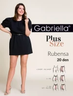 Dámske pančuchové nohavice Gabriella Rubens Plus Size 161 20 deň 8-9 Dámske pančuchové nohavice Gabriella Rubens Plus Size 161 20 deň 8-9