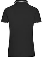 Daiber JN 985 Dámske piqué polo 02.0985 čierna/biela Daiber JN 985 Dámske piqué polo 02.0985 čierna/biela