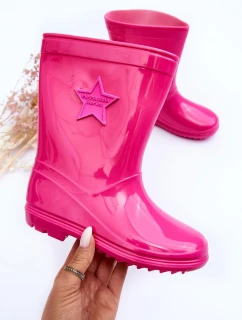 Dziecięce Gumowe Kalosze Fuksja Malvi