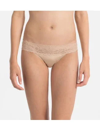 Dámske nohavičky QF1200E-GXB marhuľová - Calvin Klein