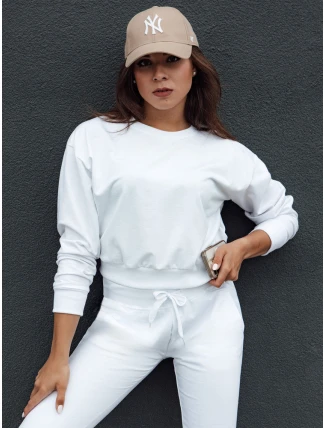 CASUALVIBE dámska klasická mikina biela FashionStreet BY1299