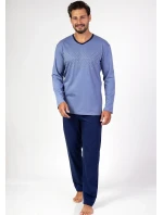 Regina 468 dĺžka/r 2XL-3XL Z24/25 pánske pyžamo Regina 468 dĺžka/r 2XL-3XL Z24/25 pánske pyžamo