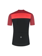 Rogelli CORE BLOCK dres čierny/červený 5XL Rogelli CORE BLOCK dres čierny/červený 5XL