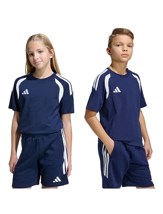 Adidas Tiro 26 League Tee Detské tričko námornícka modrá JY7225 Adidas Tiro 26 League Tee Detské tričko námornícka modrá JY7225