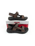 Pánske sandále Skechers Arch Fit na suchý zips na leto